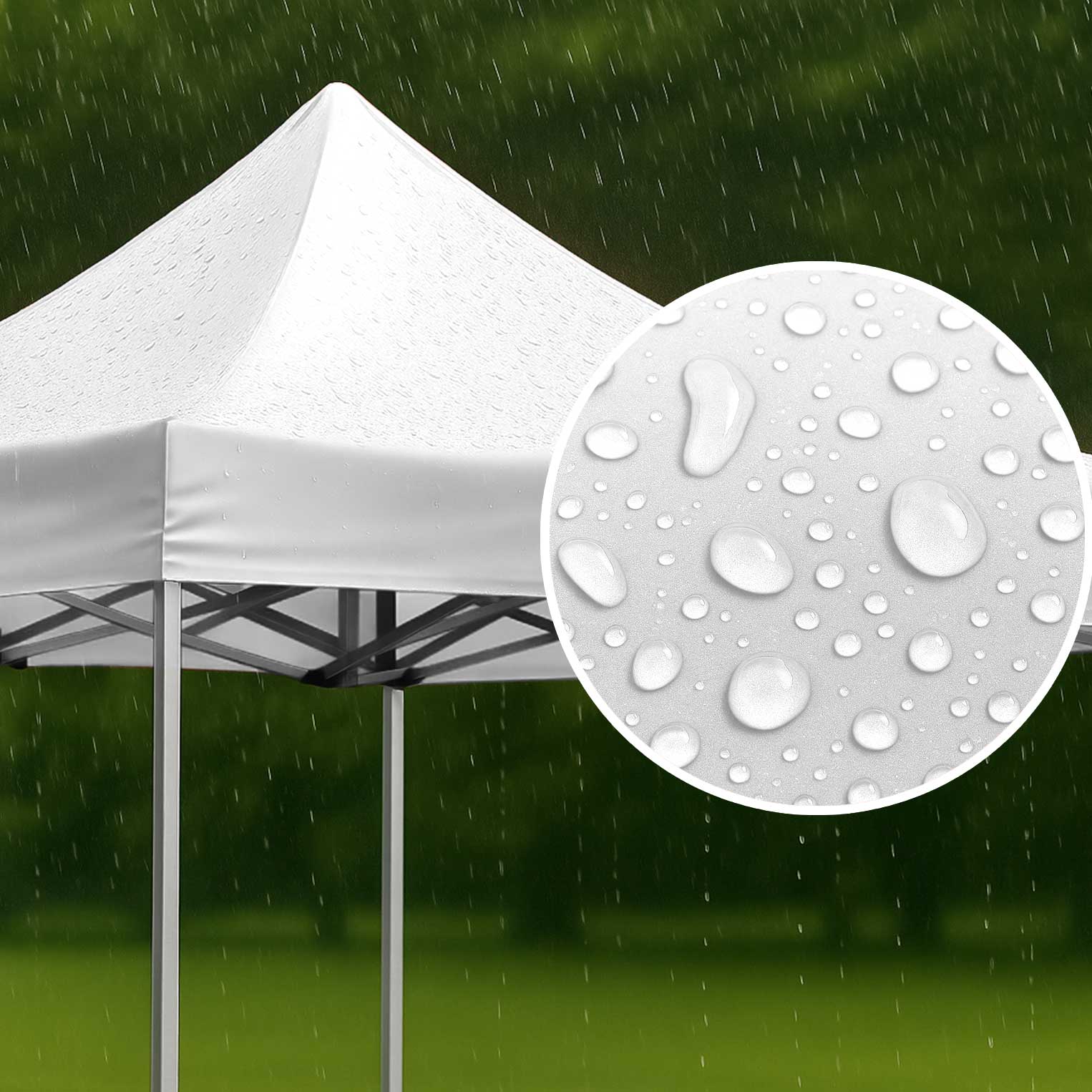 Pop Up Tält 2×2m– Perfekt för marknader, fester & camping! Partitält/ Vattentätt - Bild 2