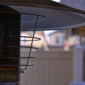 Terrassvärmare på uteplats – hyr terrassvärmare